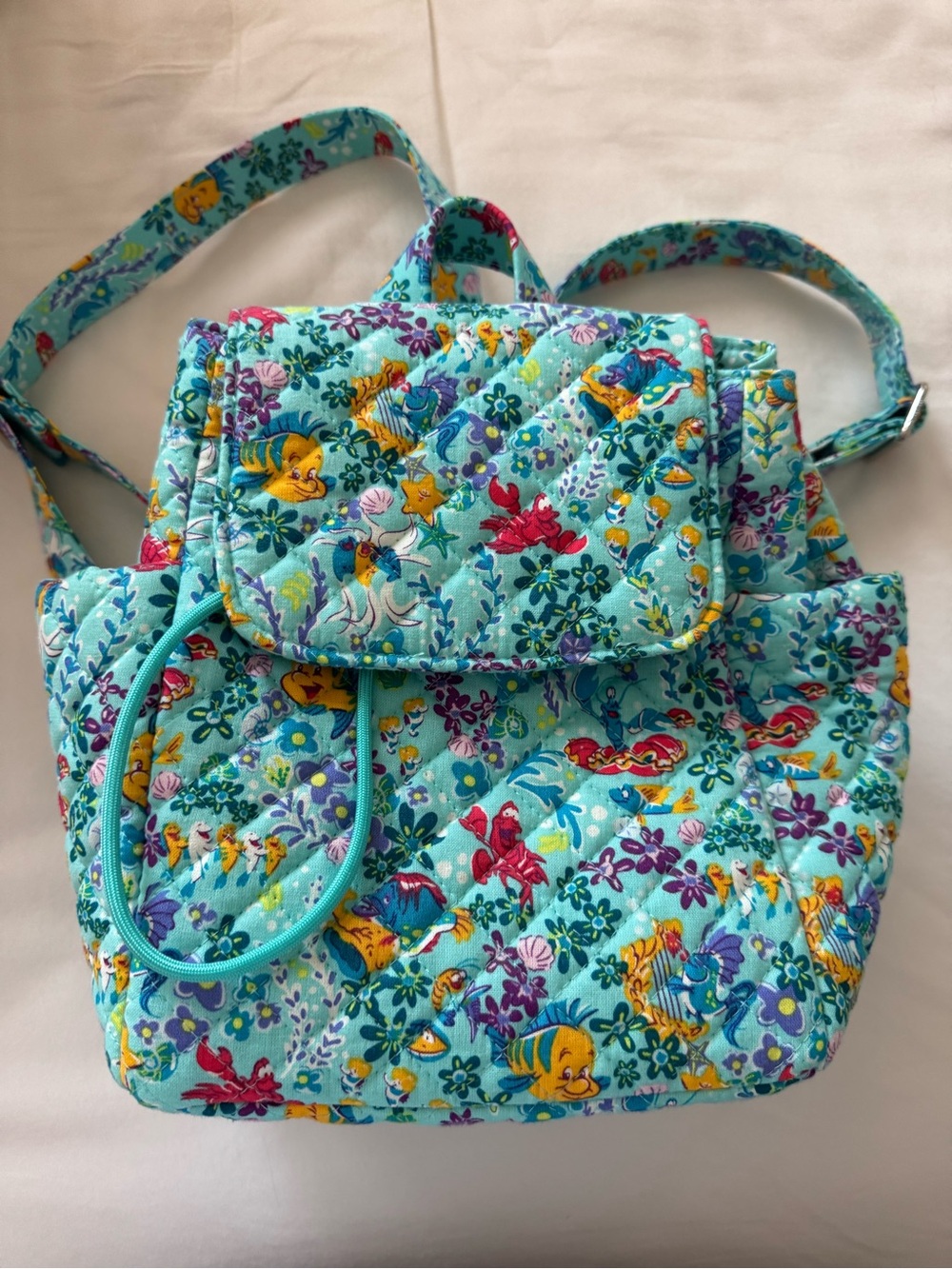 The Little Mermaid Vera Bradley Mini Backpack